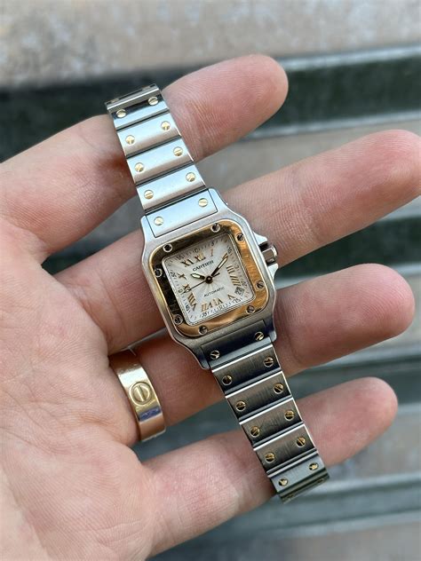 Cartier Santos Galbée Date 2423 Ladies 24MM Automatic 1999's 